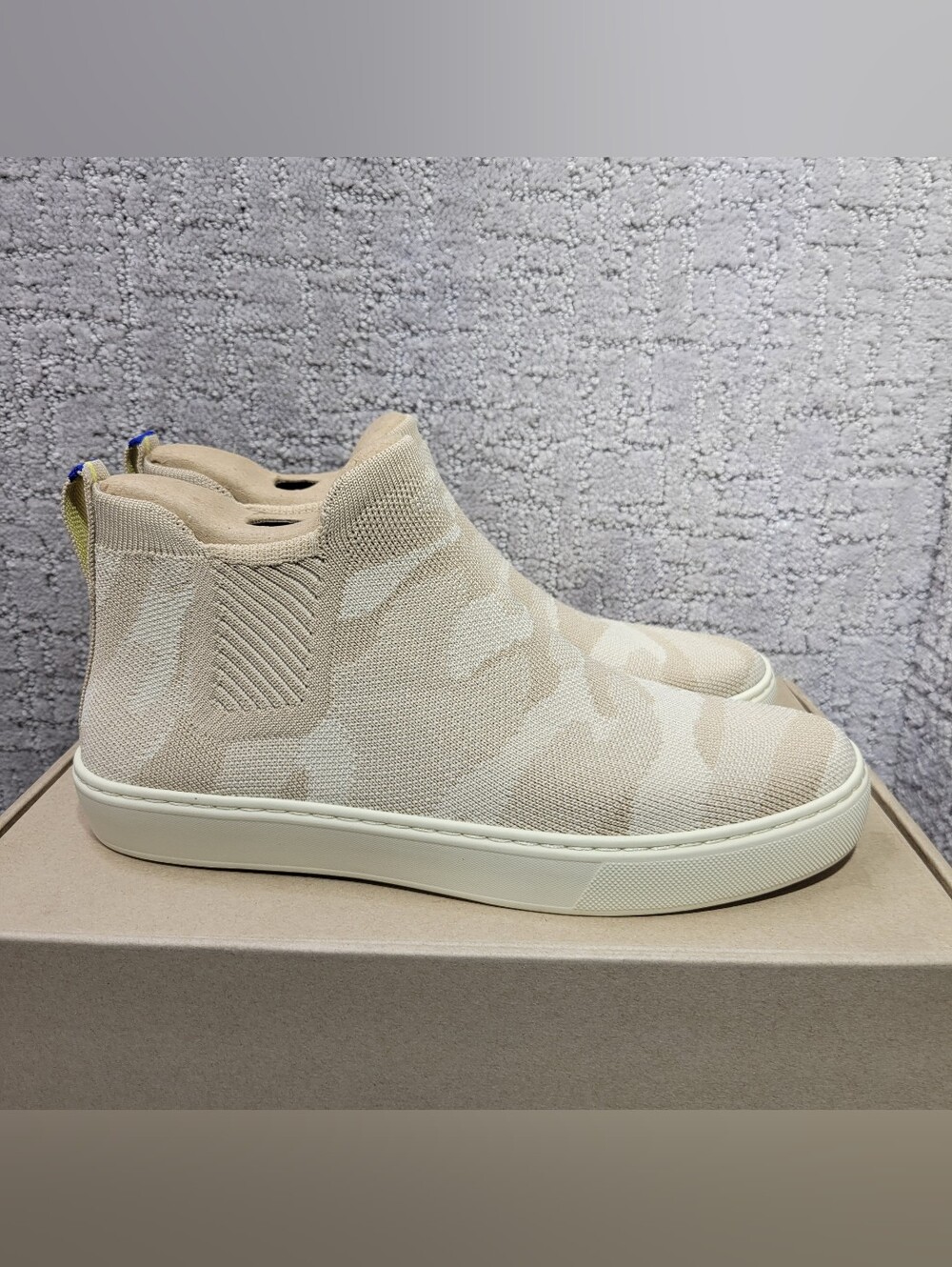 Rothy's The Chelsea Sand Camo Pull On Ankle Boots Women's Size US 8, 9.5 - Picture 10 of 10
